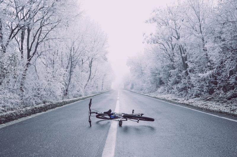 Respect for Toronto’s Winter Biking Warriors (Pt. 1) Fallen Bike