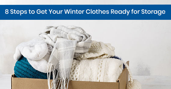 How to get winter clothes ready for storage?
