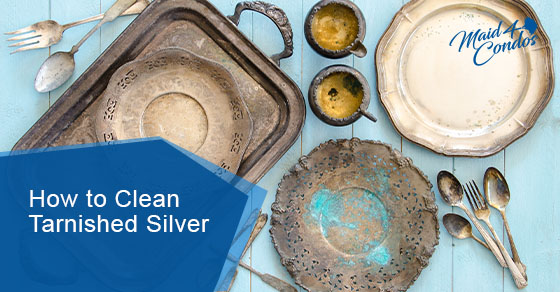 Tips to clean tarnished silver
