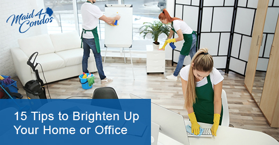 How to make your home or office look brighter?