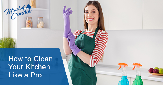 Kitchen cleaning tips