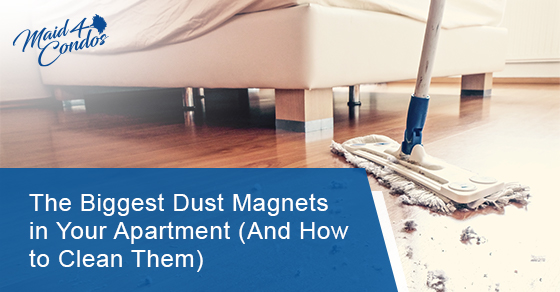 The biggest dust magnets in your apartment (And how to clean them)
