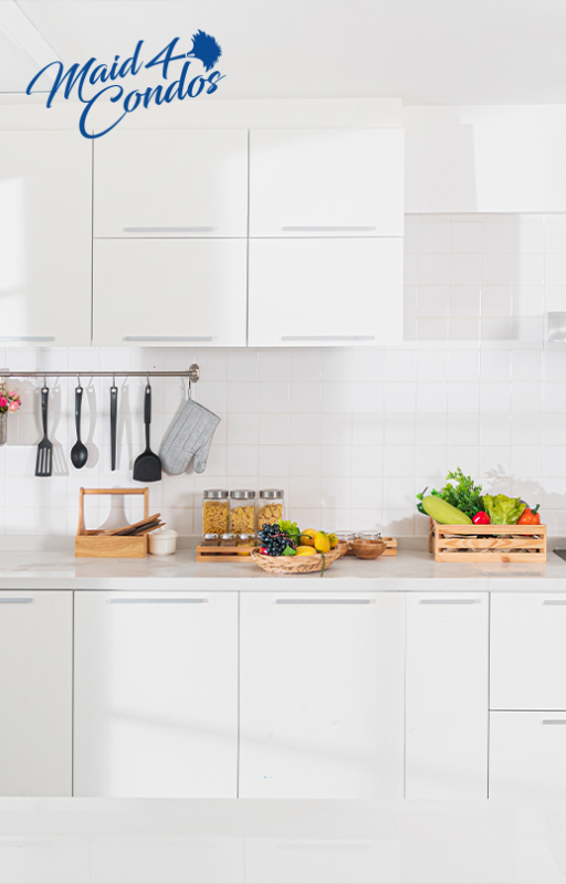 How to clean white kitchen cabinets