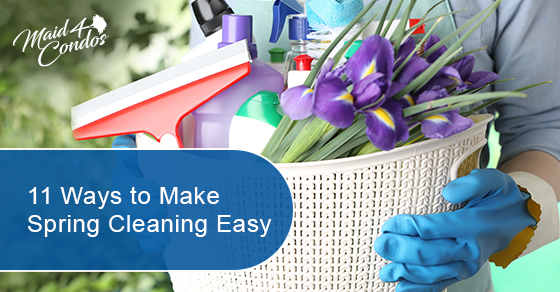 11 ways to make spring cleaning easy