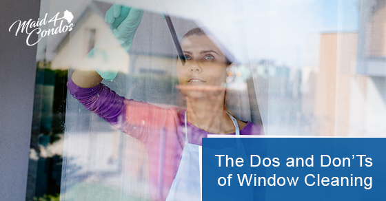 The dos and Don’ts of window cleaning