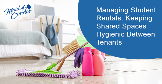   Managing student rentals: Keeping shared spaces hygienic between tenants
