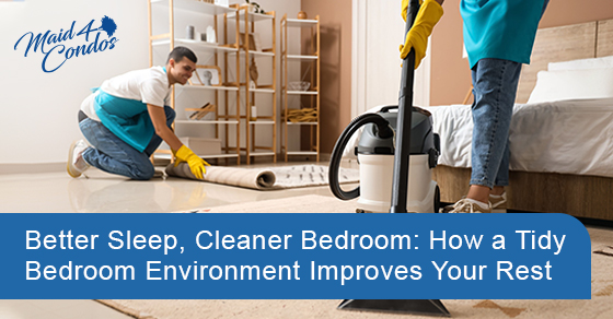 Better sleep, cleaner bedroom: How a tidy bedroom environment improves your rest